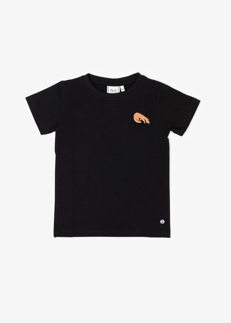 Secondary product image for "T-shirt Shrimp Black"