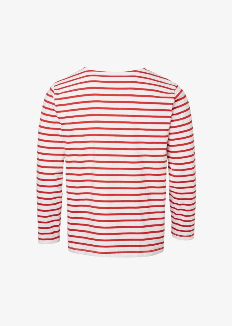 Secondary product image for "Marin Rand Vit Röd Unisex"