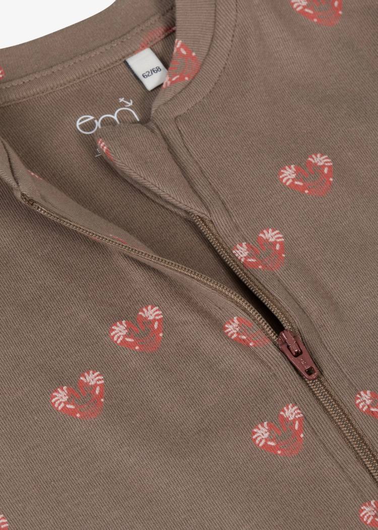 Secondary product image for "Pajamas Shrimpheart Brown"