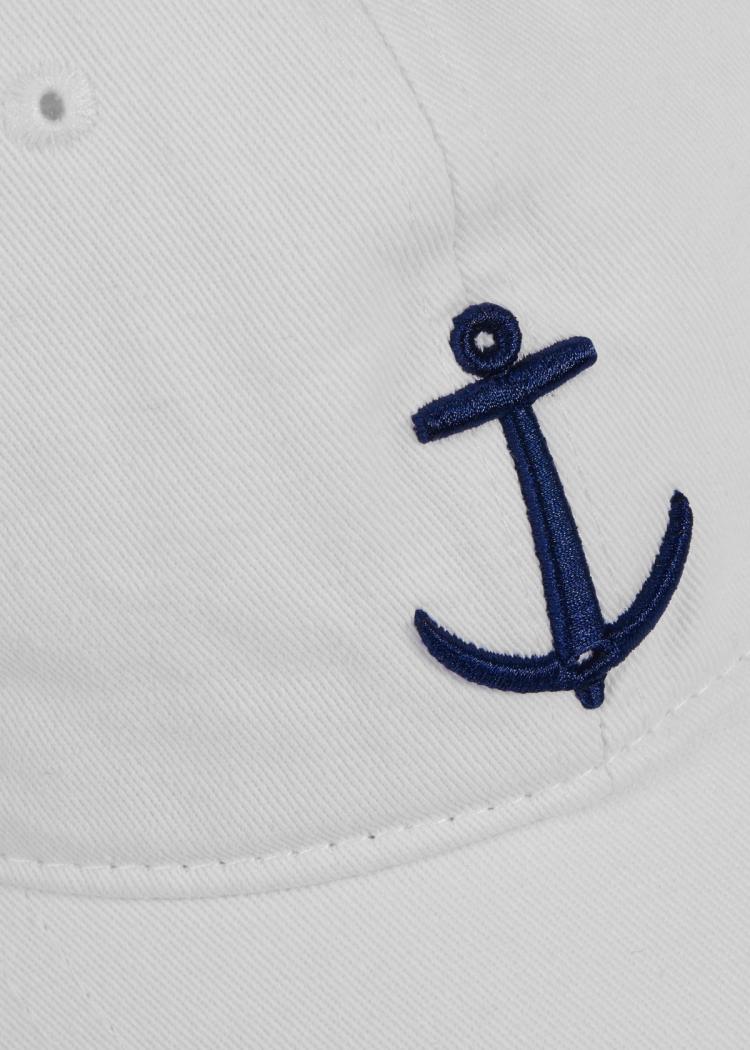 Secondary product image for "Cap Anchor Adult White"