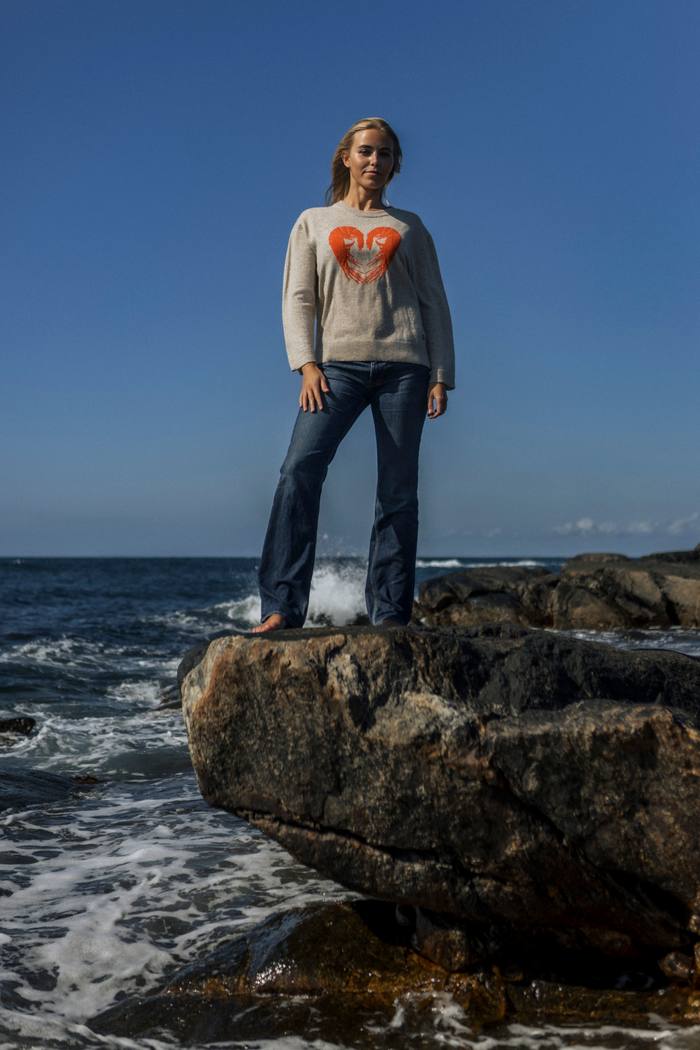 Secondary product image for "Pamela Stickad Räkhjärta"