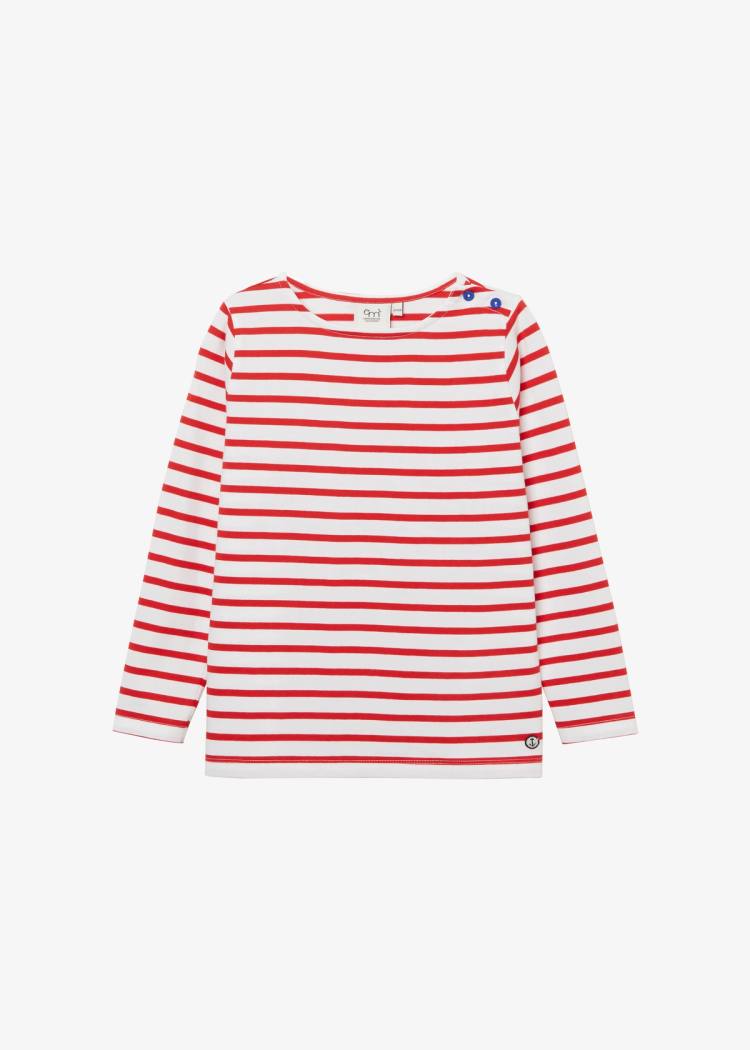 Secondary product image for "Marin Rand Vit Röd Barn"