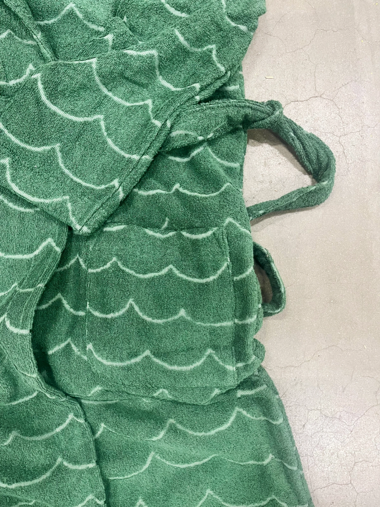 Secondary product image for "Bathrobe Wave Green

"