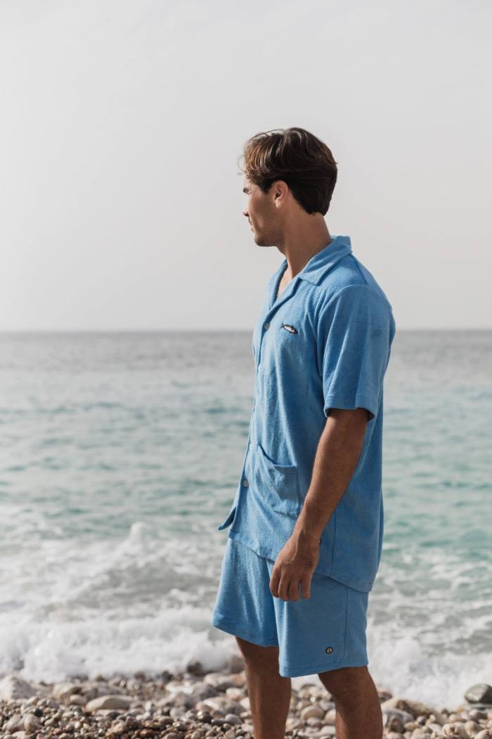 Secondary product image for "Frottéskjorta Terry Blå"