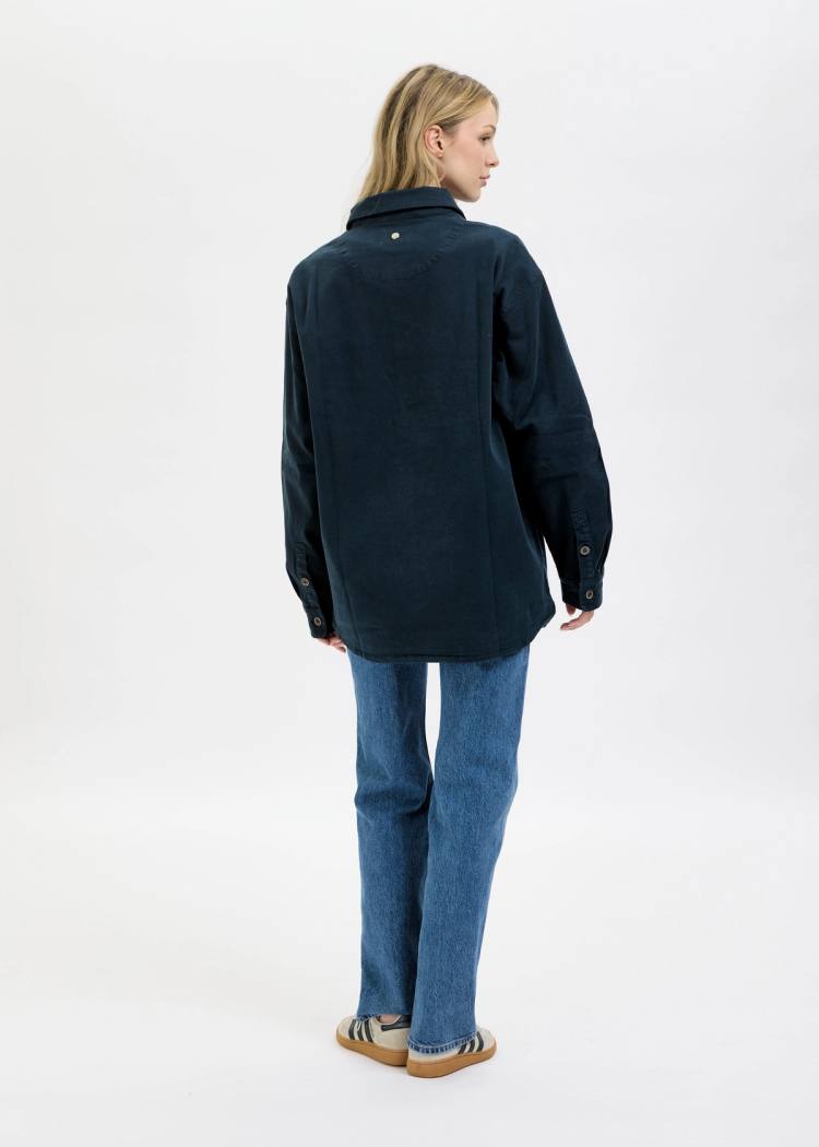 Secondary product image for "Fiskarskjorta Marinblå"