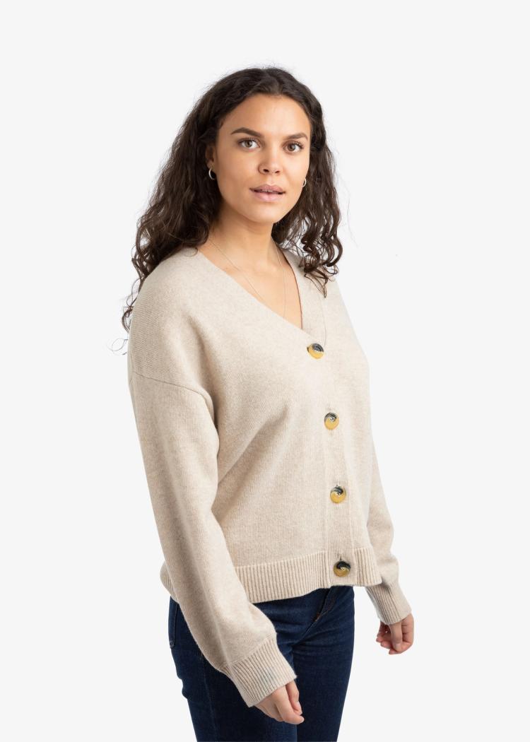 Secondary product image for "Signe Cardigan Swansdown"