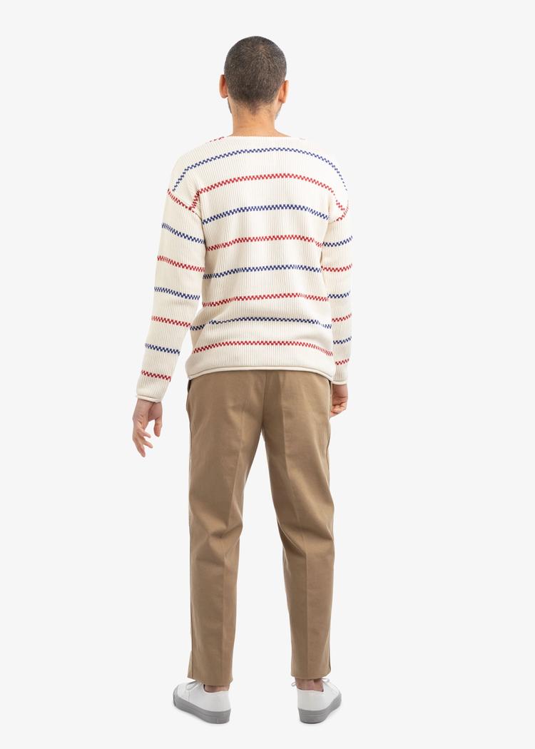 Secondary product image for "Käringö Knitted Sweater Off-white"