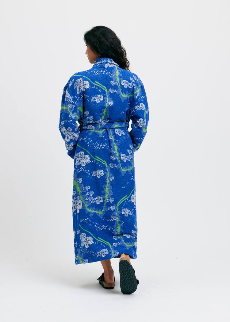 Secondary product image for "Bathrobe Sockertång Blue"