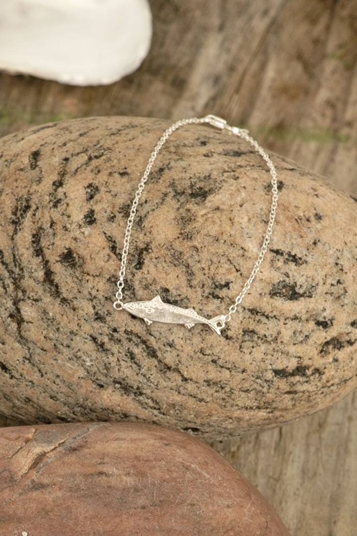 Secondary product image for "Armband Makrill Silver"