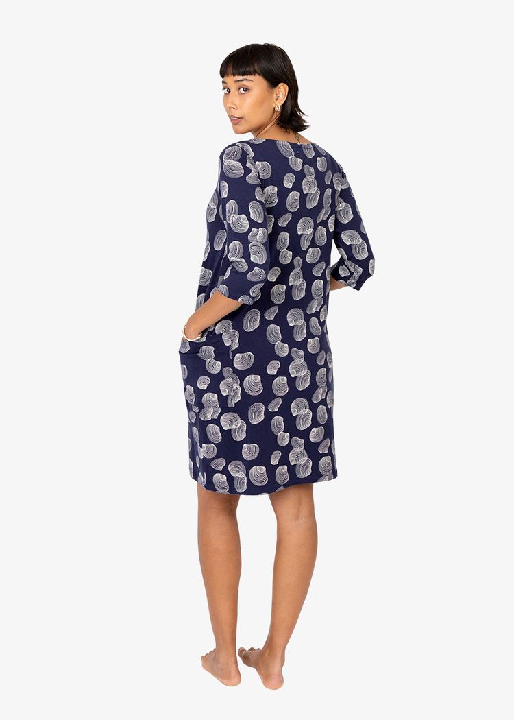 Secondary product image for "Mira Dress Shell Navy"