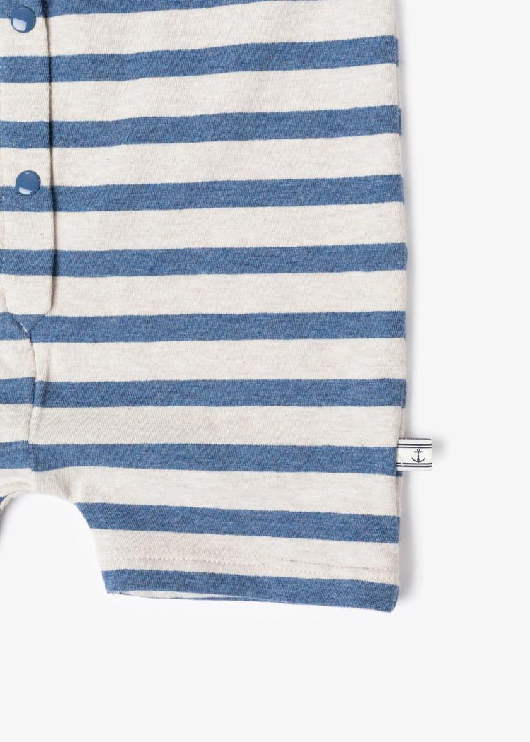 Secondary product image for "Vac Jumpsuit Stripe Blue Sand"