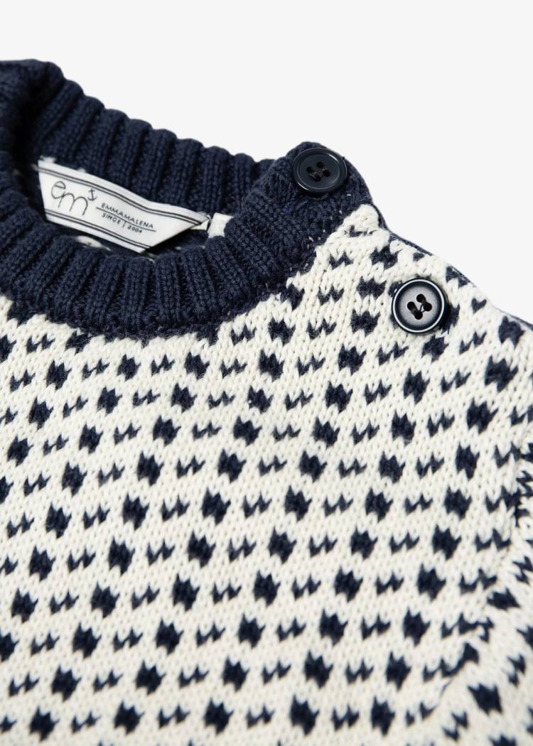 Secondary product image for "Evert Stickad Tröja Barn"