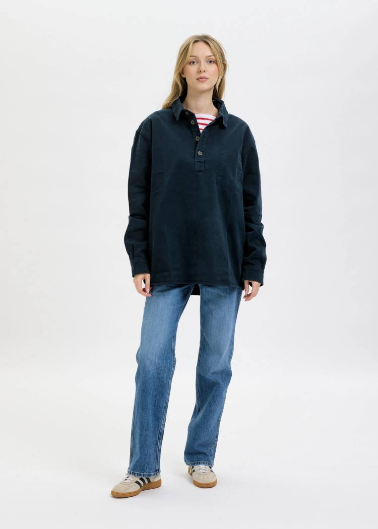 Secondary product image for "Fiskarskjorta Marinblå"