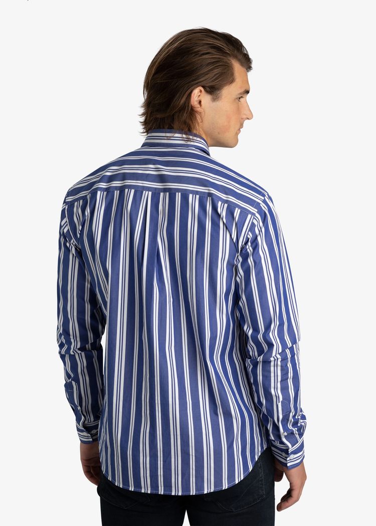 Secondary product image for "Kurt Skjorta Rand Blå"