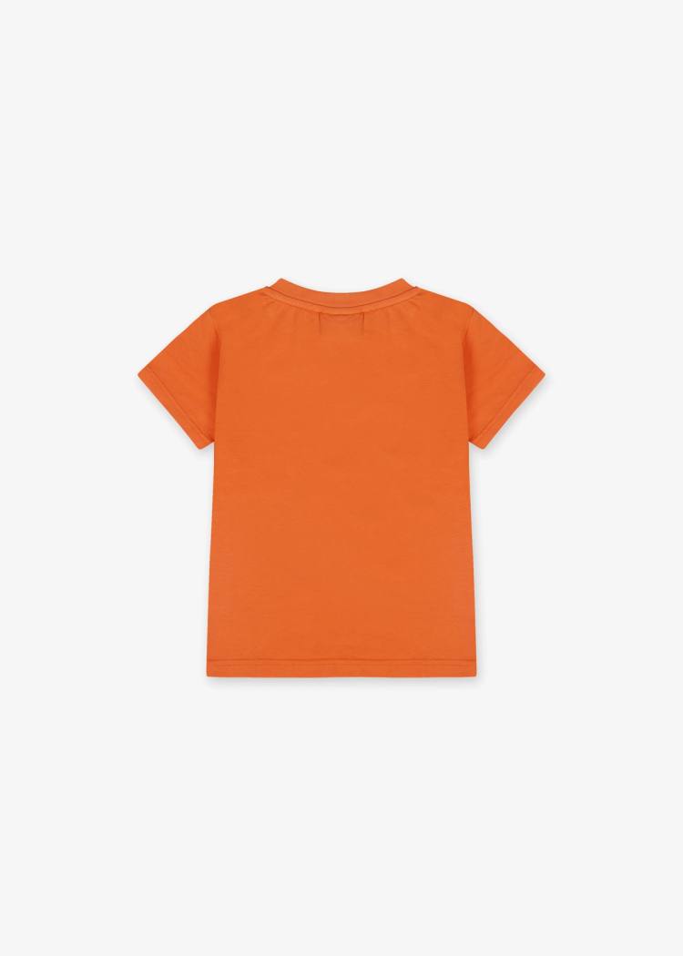 Secondary product image for "T-shirt Käringön Tvättad Orange Barn"