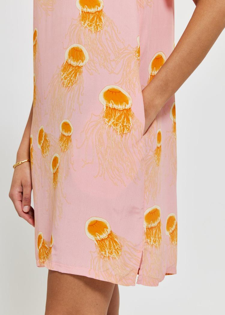 Secondary product image for "Hallams Dress Jellyfish Pink"