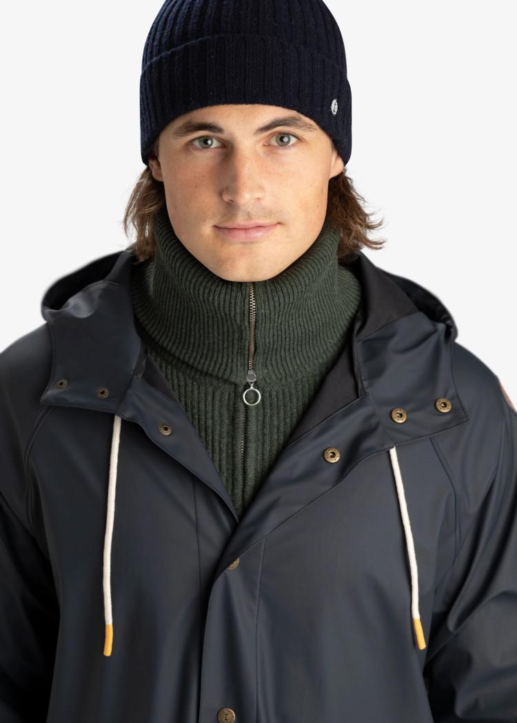Secondary product image for "Knitted Beanie Navy"