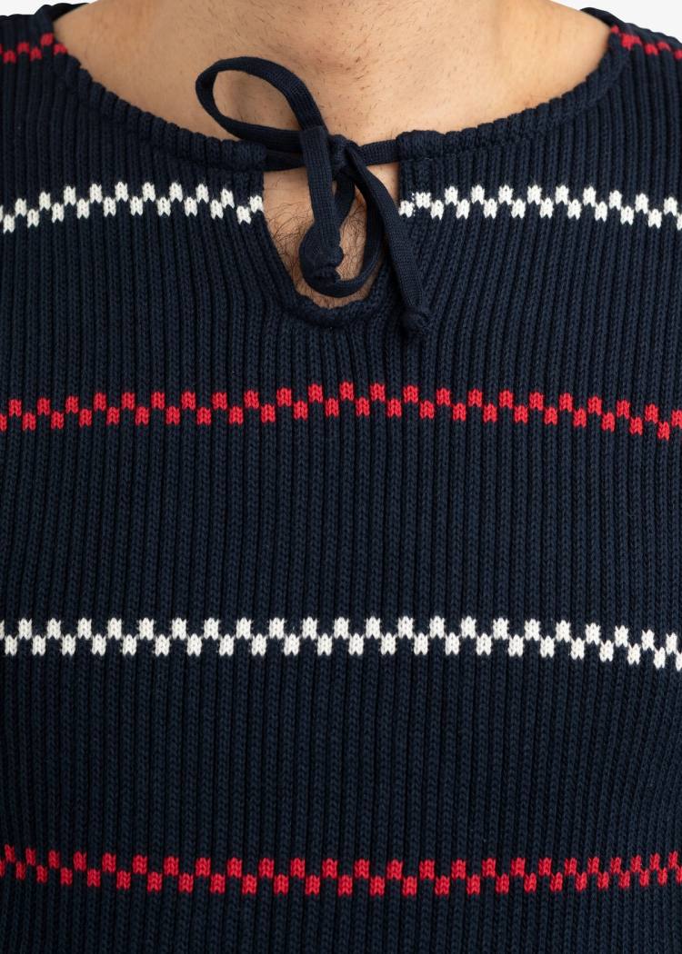 Secondary product image for "Käringö Knitted Sweater Navy"
