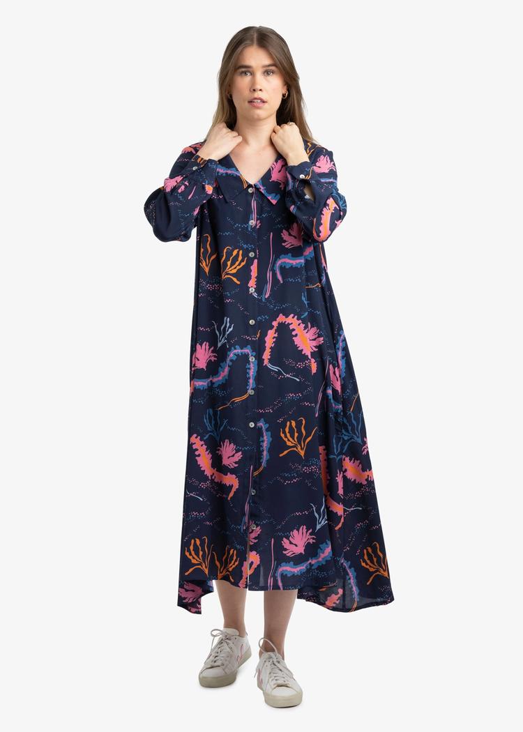 Secondary product image for "Linda Dress Seaweed Multi"