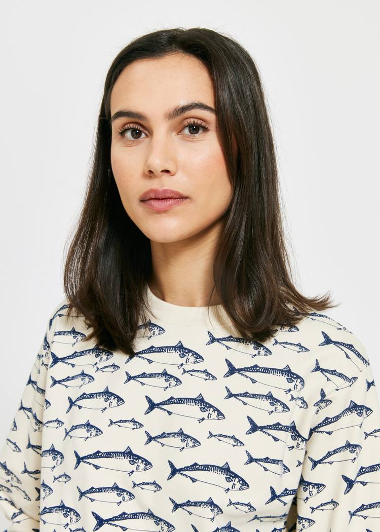 Secondary product image for "Violette Tröja Makrill Vintage"