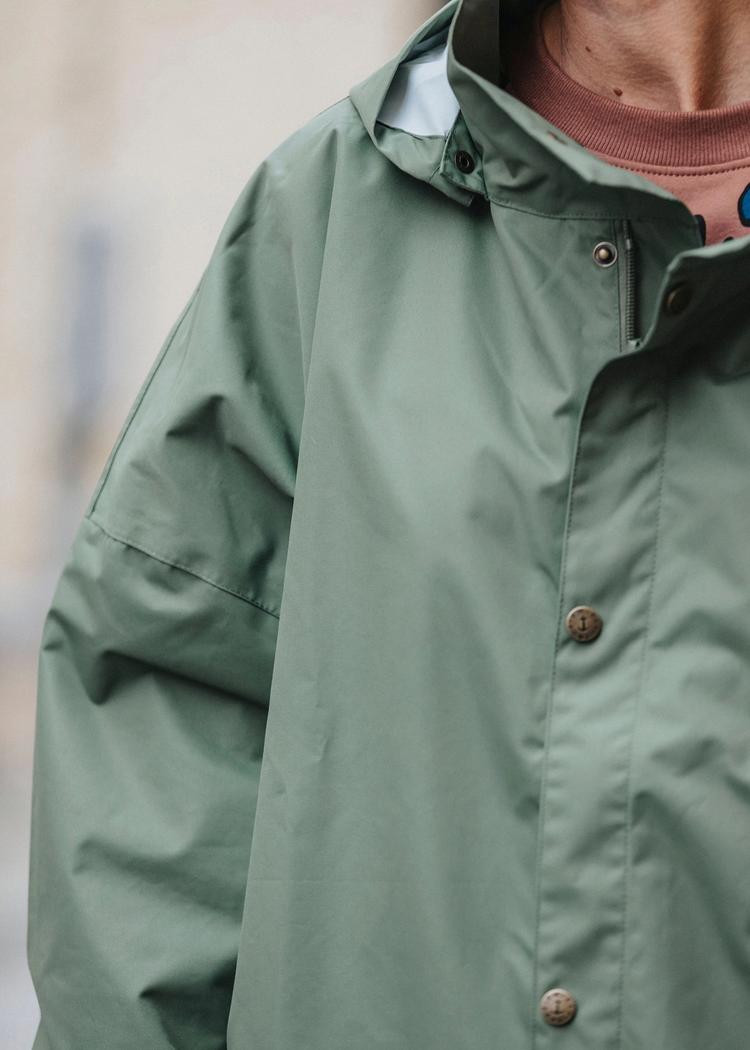 Secondary product image for "GBG Rain Poncho Khaki Green "