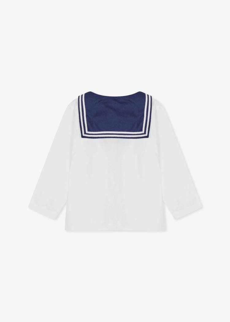 Secondary product image for "Håkan Mini Matros Skjorta"