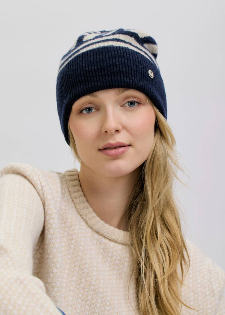 Secondary product image for "Windy Wave Mössa Navy"