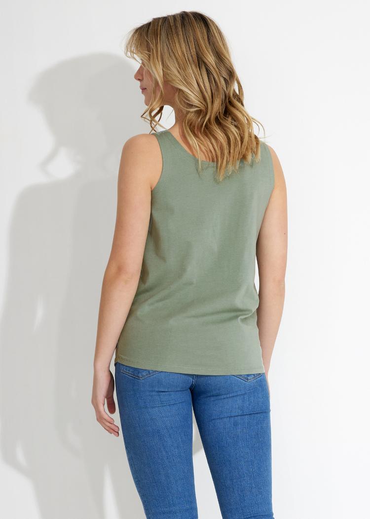 Secondary product image for "Melina Top Green"