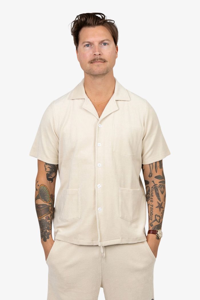 Secondary product image for "Frottéskjorta Off-white"