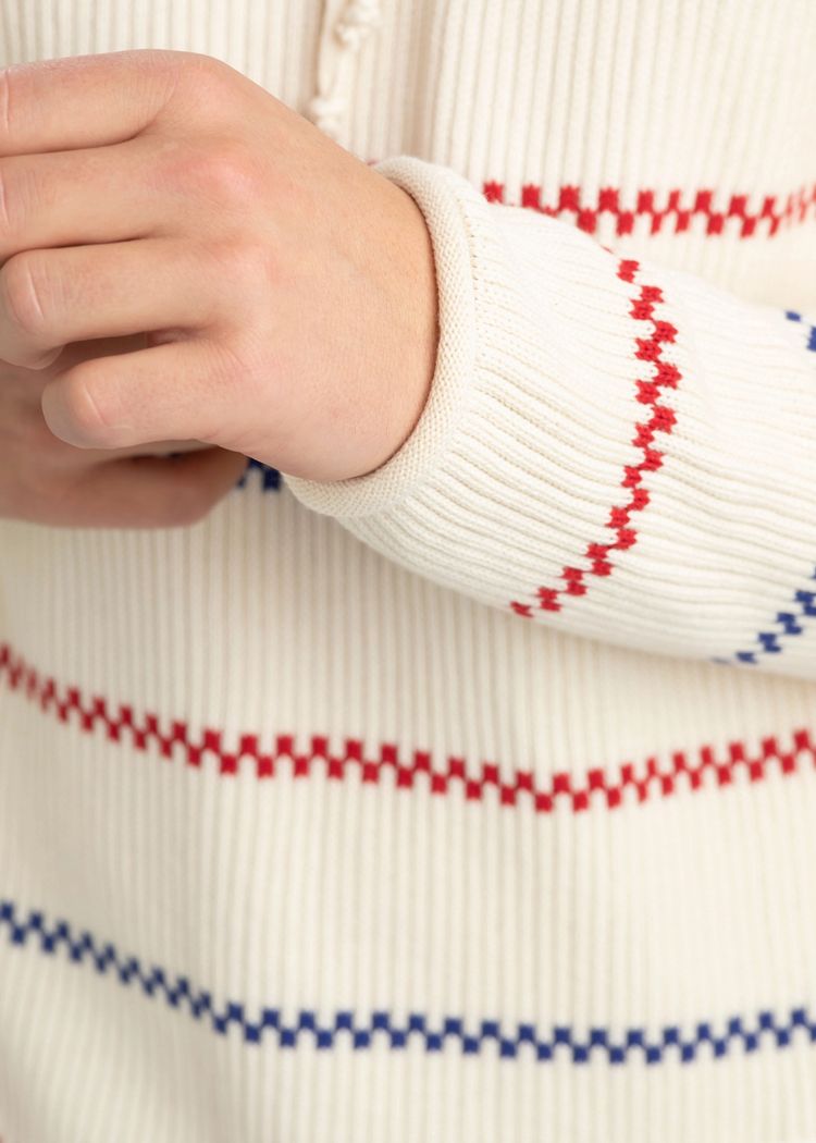 Secondary product image for "Käringö Knitted Sweater Off-white"