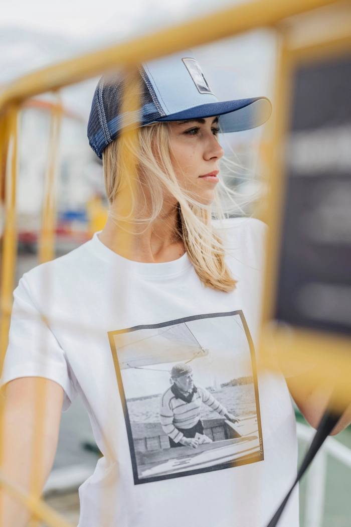 Secondary product image for "T-shirt Evert Seglar Vit"
