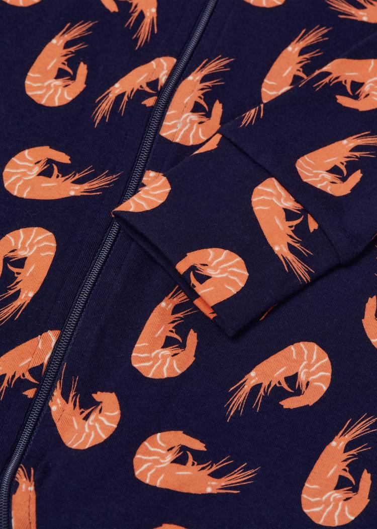 Secondary product image for "Pyjamas Shrimp Navy"