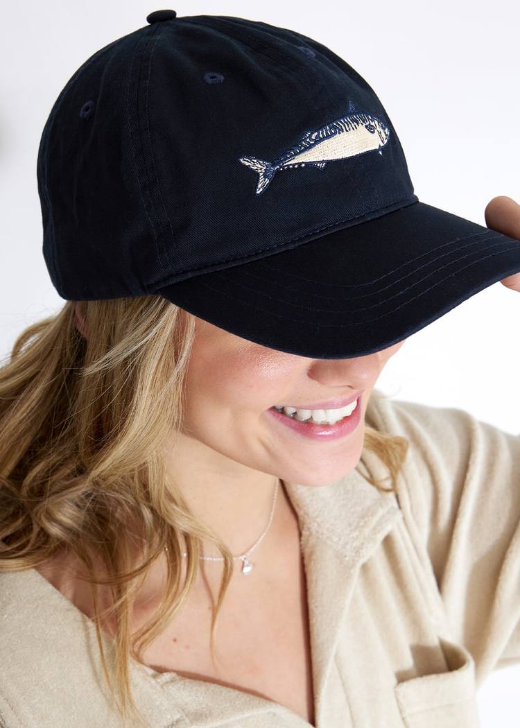 Secondary product image for "Cap Mackerel Navy Blue"