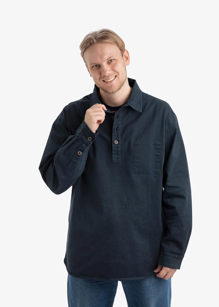 Secondary product image for "Fishermen's Shirt Navy"