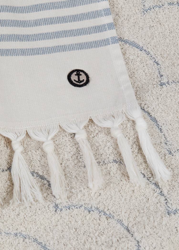 Secondary product image for "Beach Towel Wave Ecru"