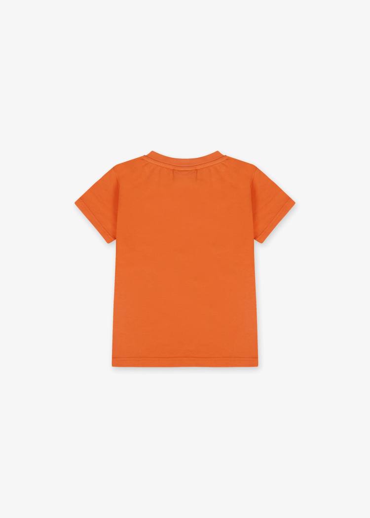 Secondary product image for "T-shirt Käringön Tvättad Orange Barn"