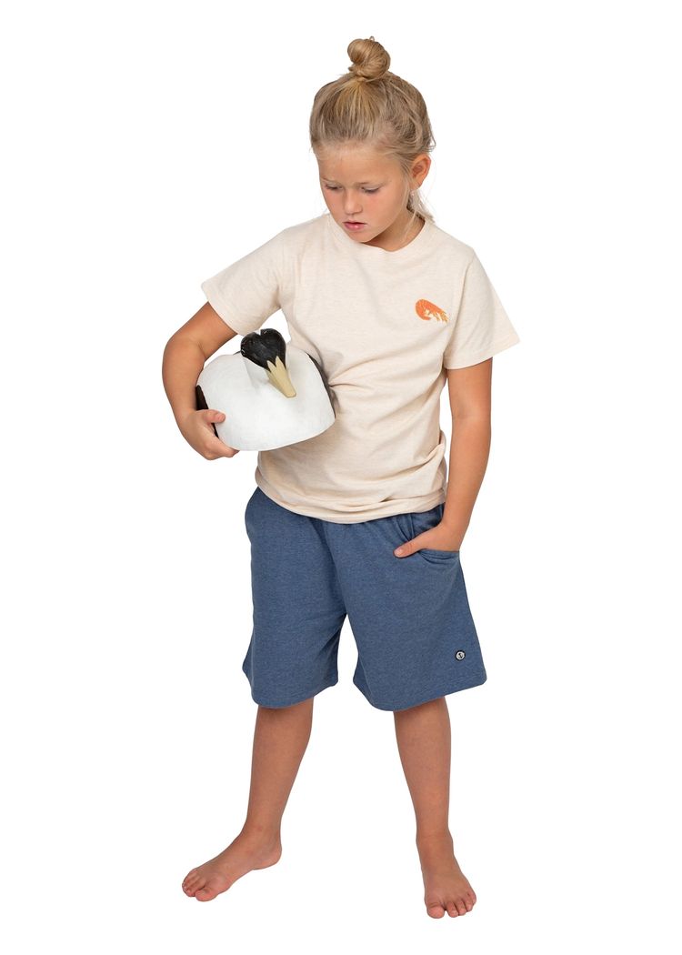 Secondary product image for "Mezo Shorts Barn Blå"