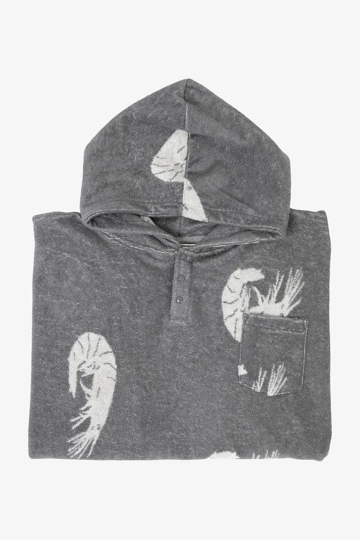 Secondary product image for "Frottéponcho Barn Räka"