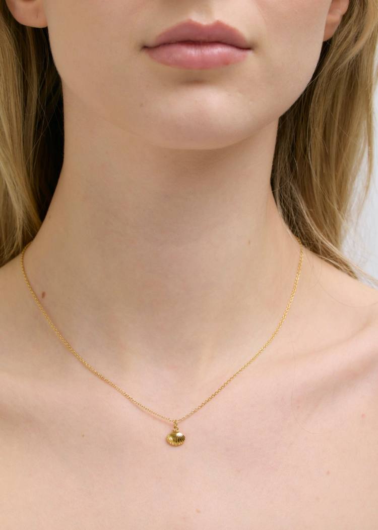 Secondary product image for "Halsband Snäcka Guld"