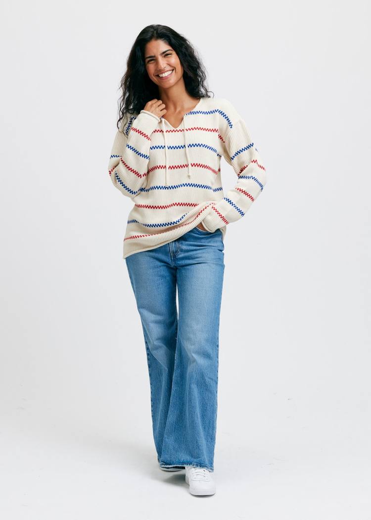 Secondary product image for "Käringö Knitted Sweater Off-white"