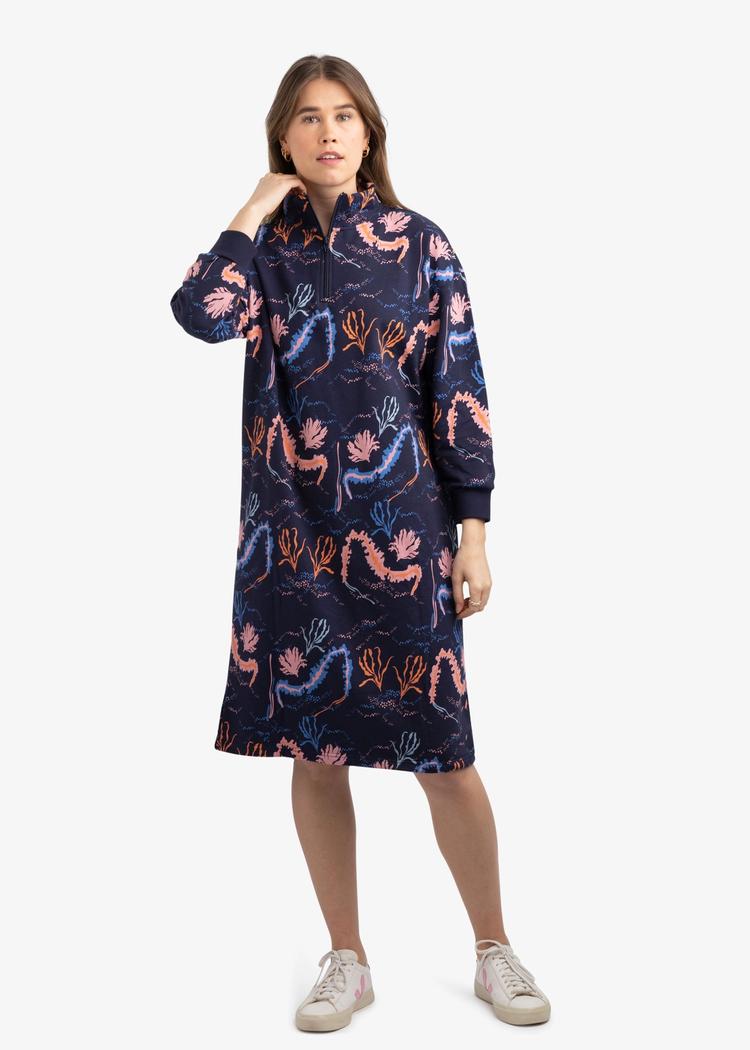 Secondary product image for "Zip Dress Seaweed Multi"