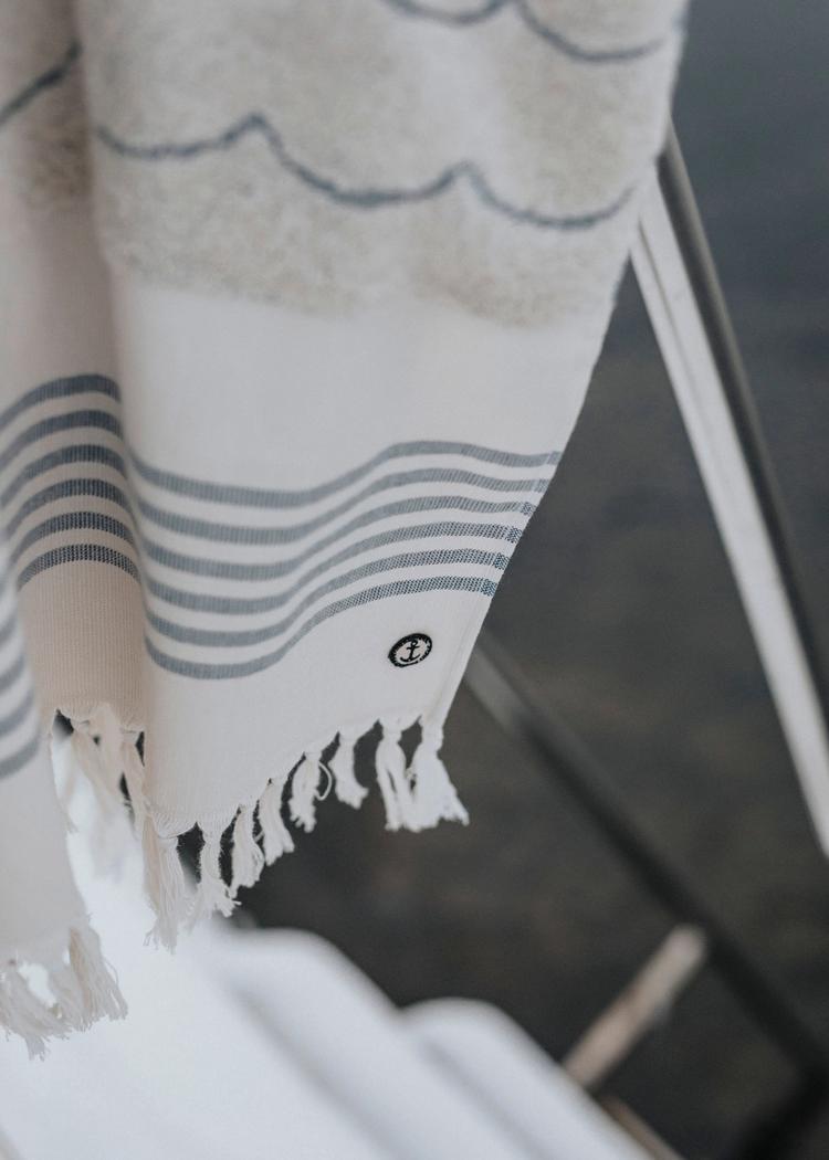 Secondary product image for "Beach Towel Wave Ecru"