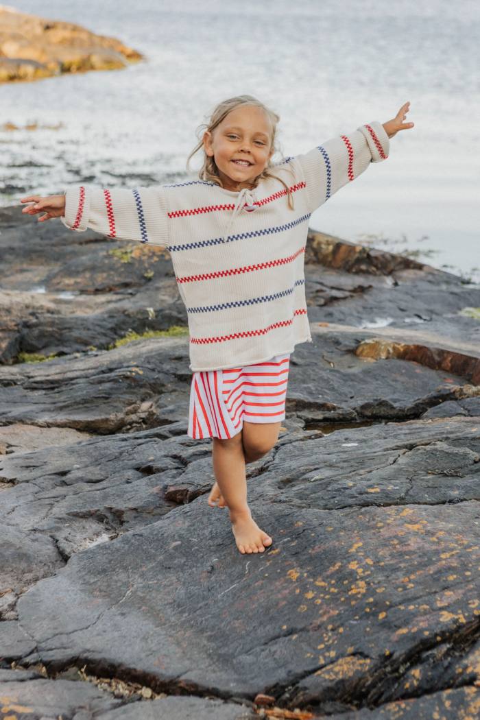 Secondary product image for "Käringö Knitted Sweater Kids Off-white"