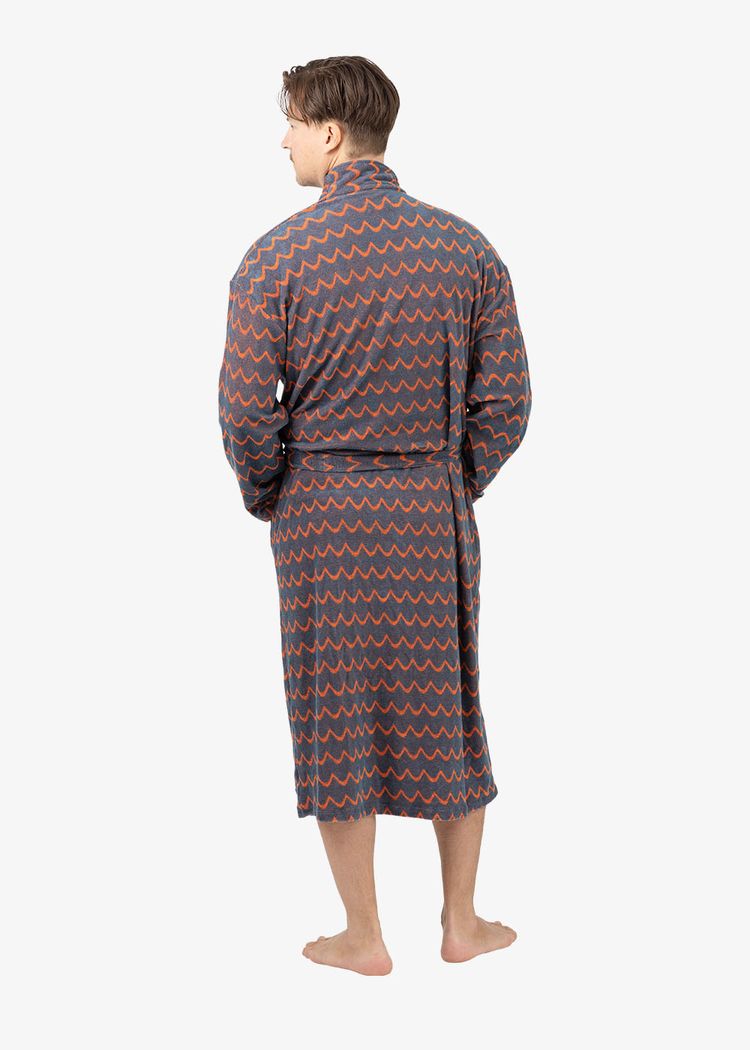 Secondary product image for "Bathrobe Wave Petrol"