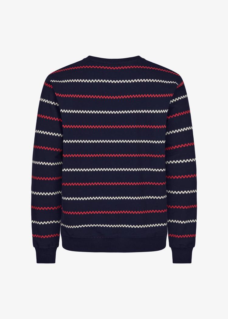 Secondary product image for "Shirt Käringön Stripe Navy"