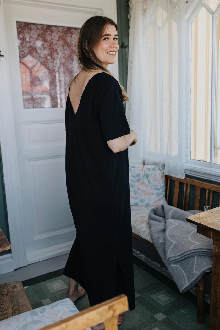 Secondary product image for "Paulette Dress Black"