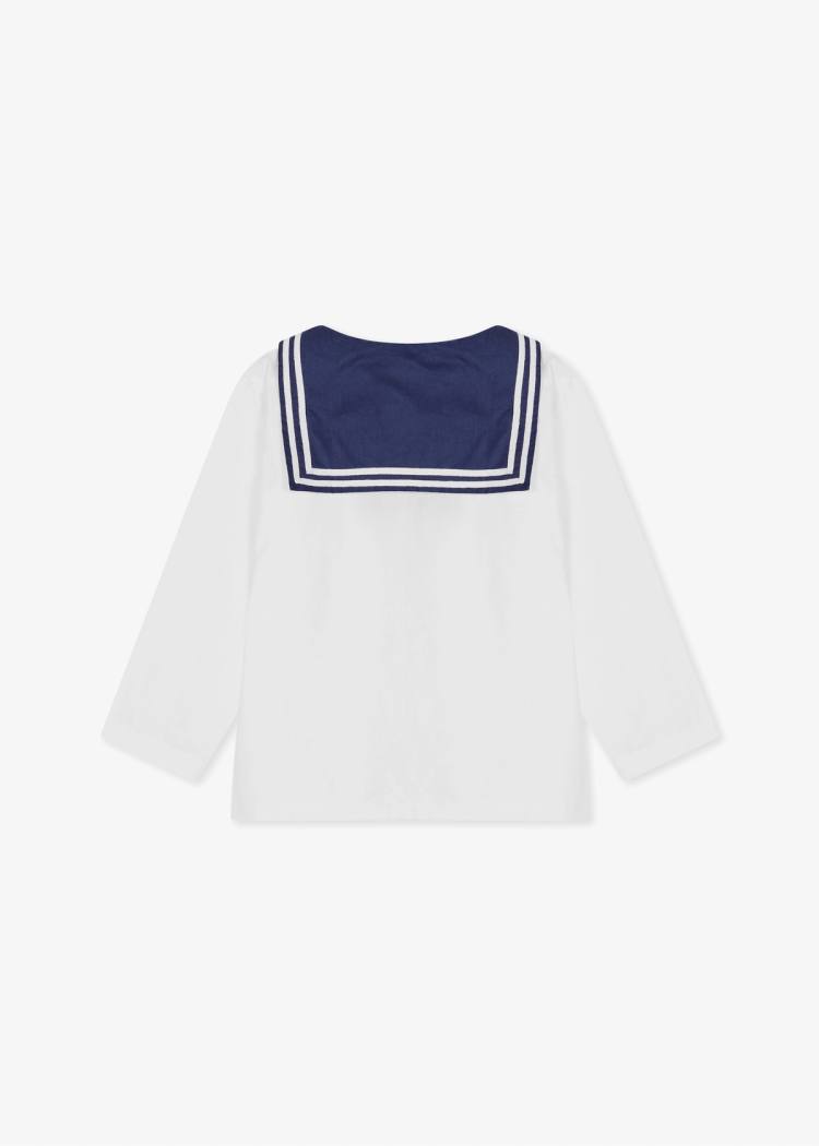 Secondary product image for "Håkan Mini Matros Skjorta"