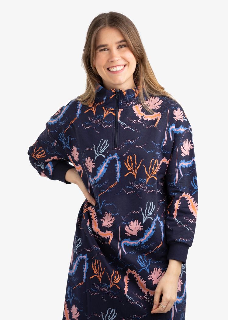 Secondary product image for "Zip Dress Seaweed Multi"