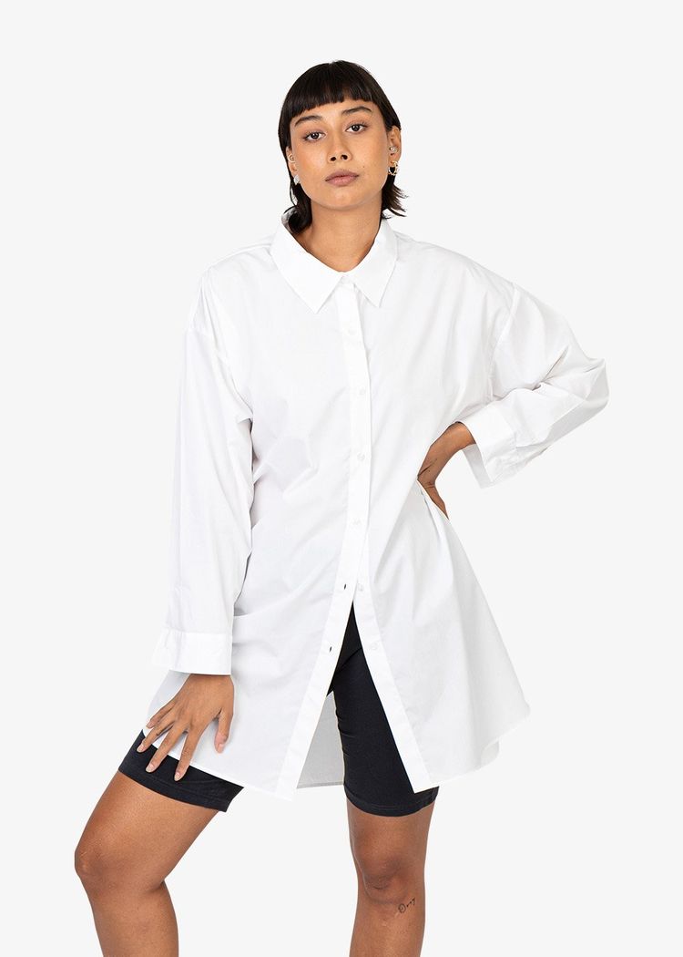 Secondary product image for "Frida Shirt Poplin White"