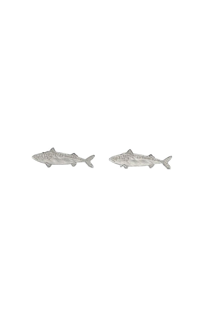 Secondary product image for "Örhänge Makrill Silver"